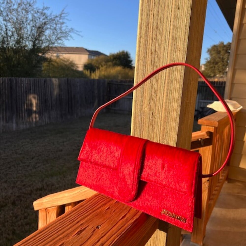 Jacquemus Le bambino long (Red) w/ Dust bag included